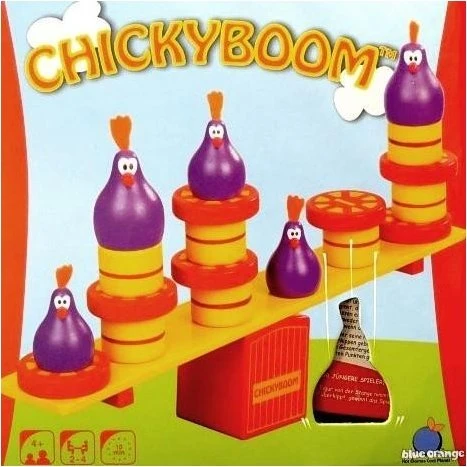 Chicky Boom - Juego de Mesa de Granja para Niños