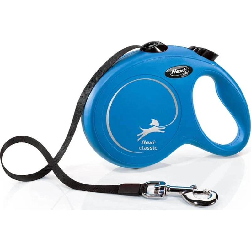 Flexi Correa Extensible New Classic Azul L (5m, 50kg)