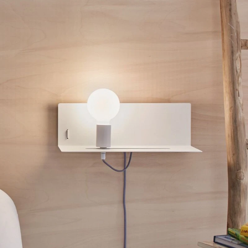 Aplique de pared Paulmann Devara Blanco Mate con Puerto USB