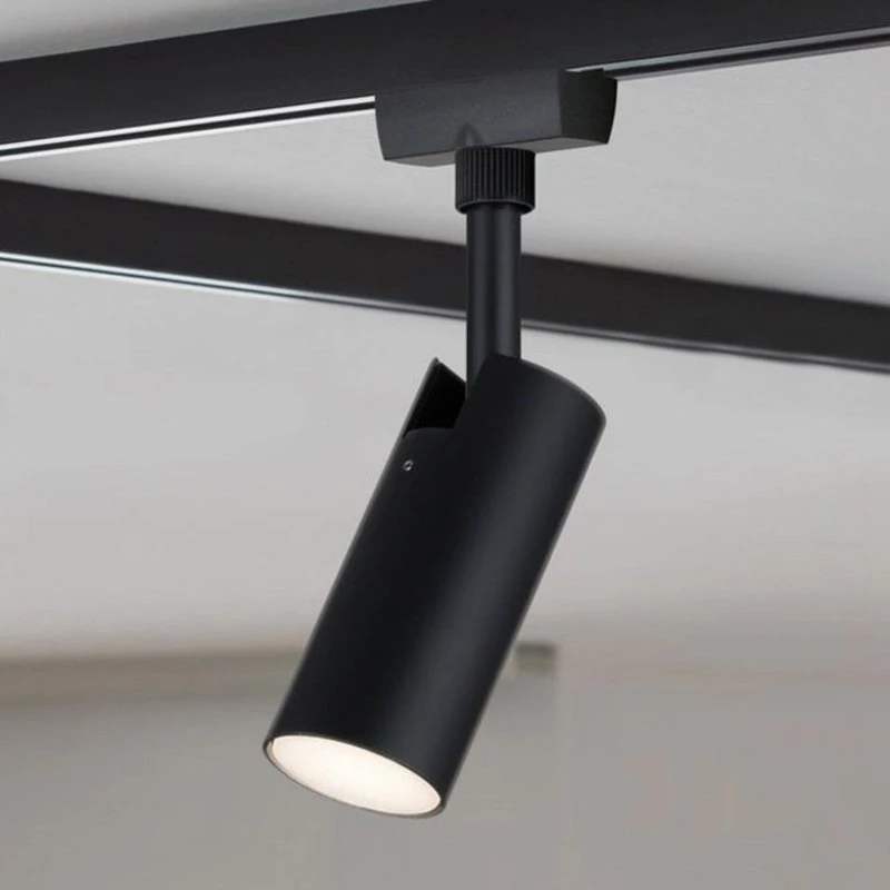 Paulmann URail Foco LED Tubo Negro 3000K