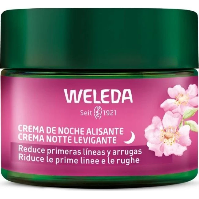 Weleda Crema de Noche Alisante Rosa Mosqueta y Té Blanco 40 ml