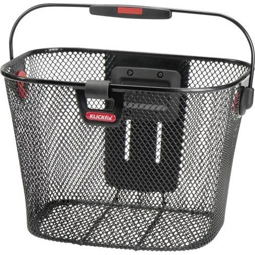 Rixen & Kaul Klickfix Unilux Cesta Delantera Negra