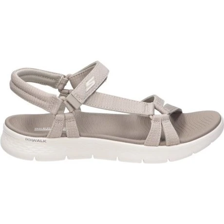 Skechers Go Walk Flex Sandal Sublime Taupe Mujer Talla 41