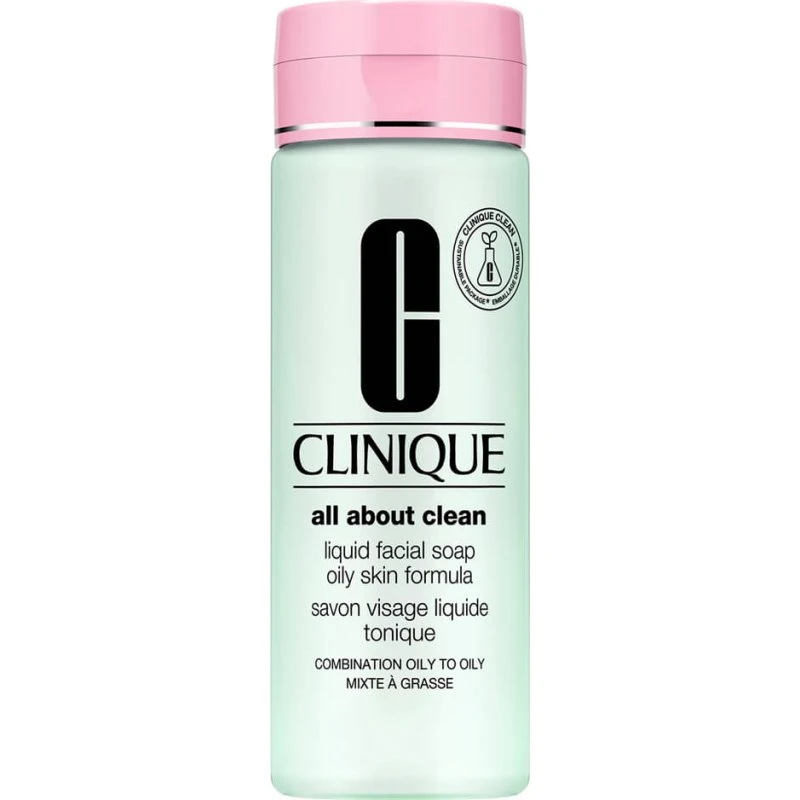 Clinique Liquid Facial Soap Combi-Oily Skin Formula 200 ml