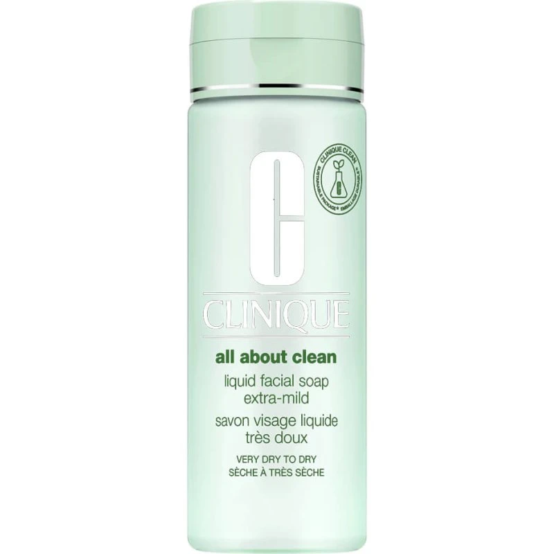 Clinique Liquid Facial Soap Extra Mild para Piel Muy Seca a Seca 200 ml