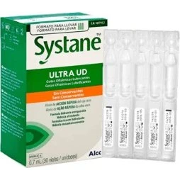 Systane ULTRA UD Gotas Lubricantes para Ojos, 30 x 0.7ml