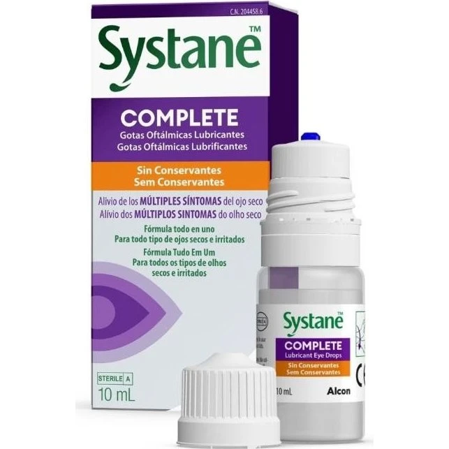 Systane Complete Gotas Oftalmológicas Lubricantes 10ml