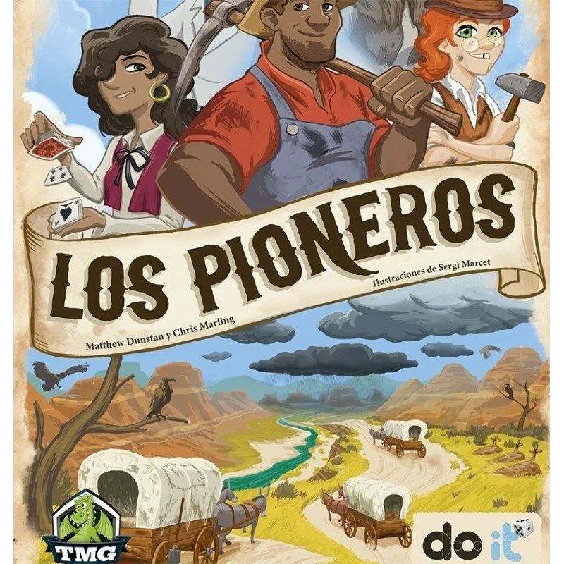 DO IT GAMES Los Pioneros - Juego de Mesa