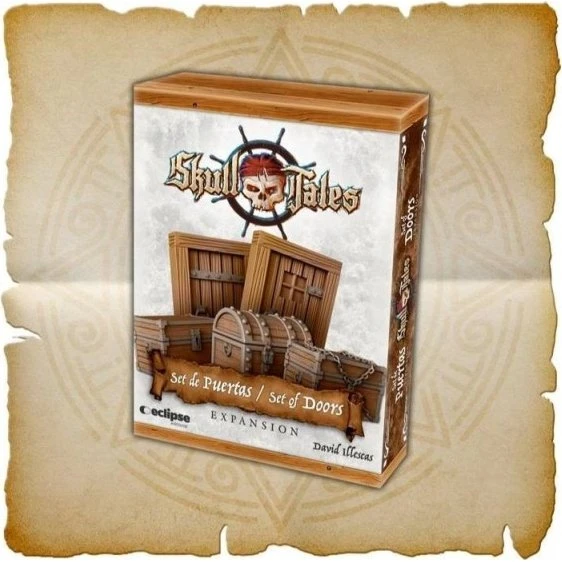 Skull Tales A toda vela: Puertas y Cofres - Expansión de Miniaturas