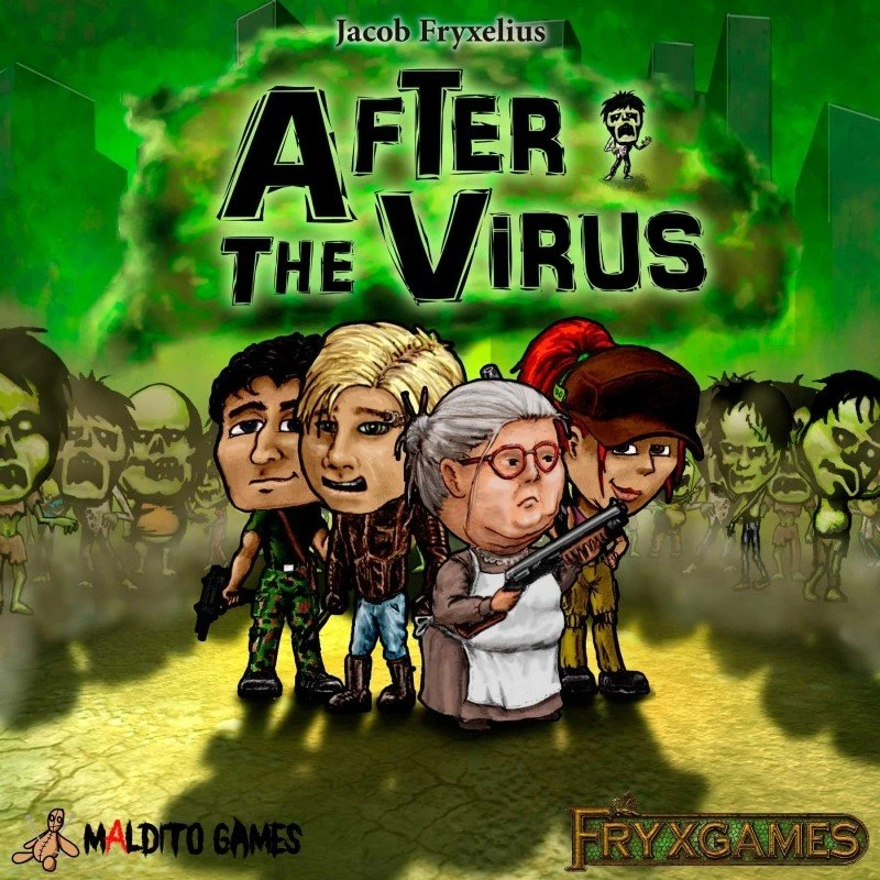 After the Virus (Edición en Castellano) - Juego de Cartas Cooperativo