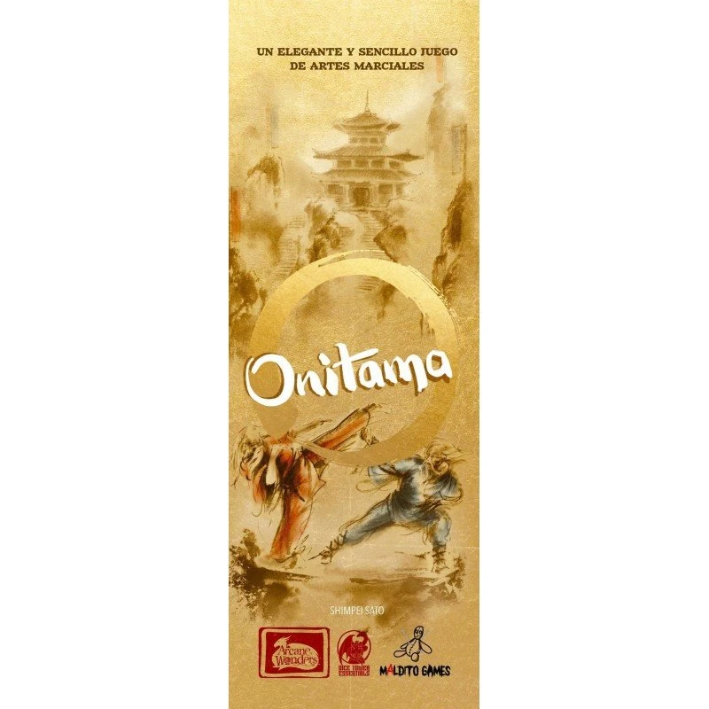 Onitama Juego de Mesa de Estrategia Abstracta para 2 Jugadores