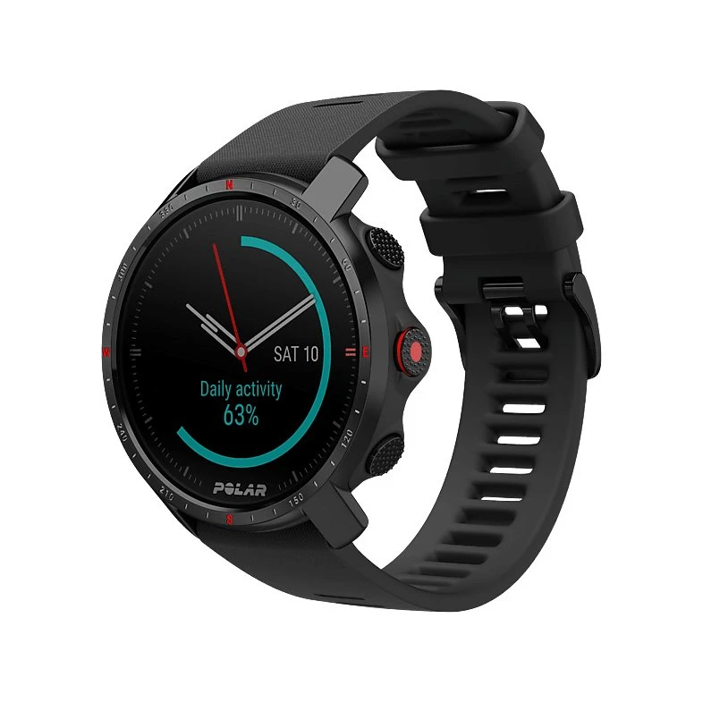 Polar Grit X Pro Negro - Reloj Deportivo con Cristal de Zafiro y GPS
