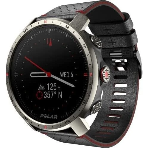 Polar Grit X Pro Titan Negro - Reloj Inteligente con Zafiro
