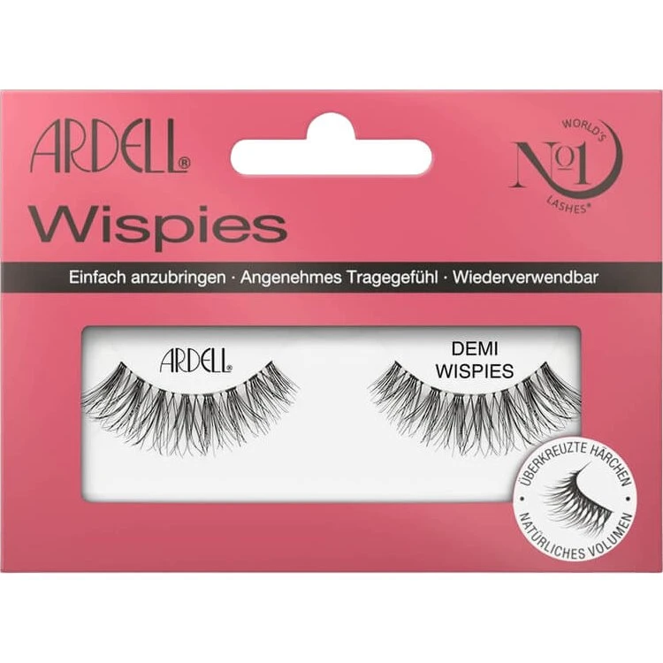 Ardell Glamour Wispies Pestañas Postizas Negras