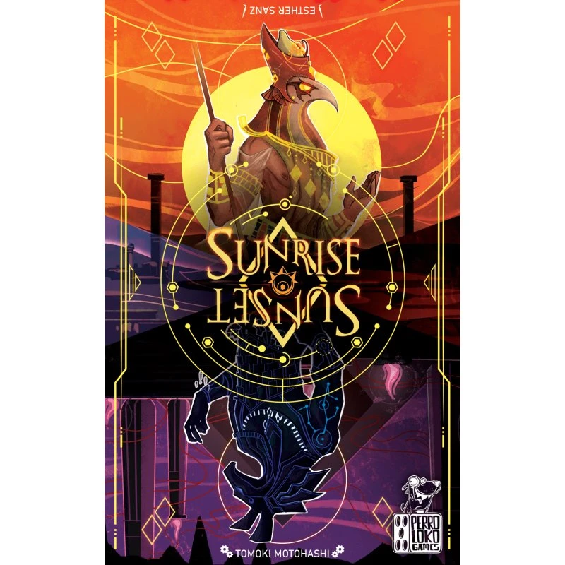 Perro Loko Games Sunrise Sunset - Juego de Cartas de Estrategia Egipcia