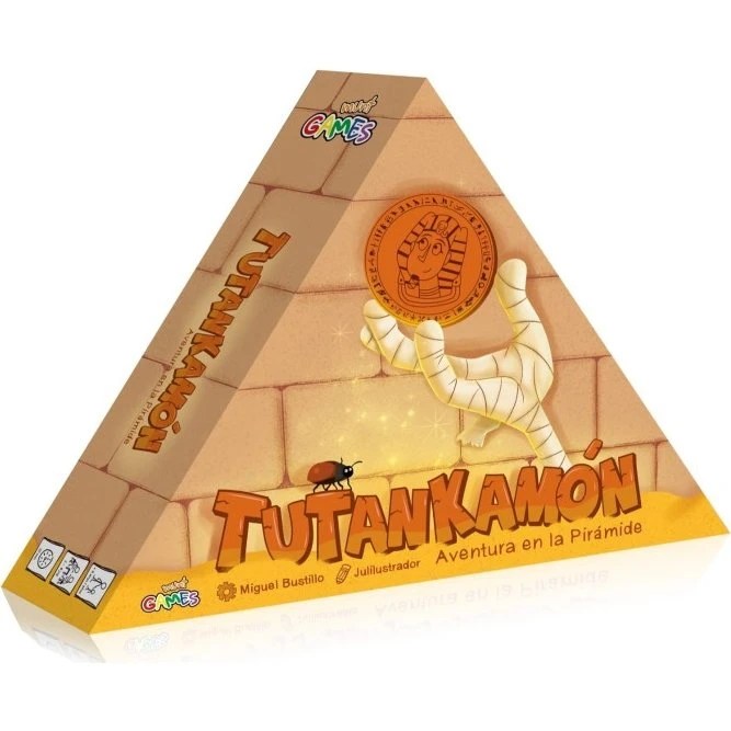 Munt Games Tutankamon - Juego de mesa de rapidez visual para toda la familia