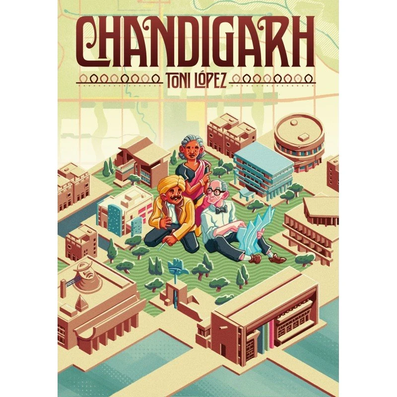 Chandigarh - Juego de mesa de estrategia y urbanismo