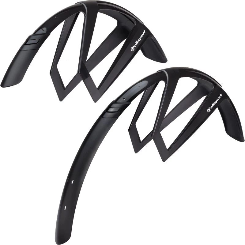 Polisport G-Mud Guardabarros 28" Negro