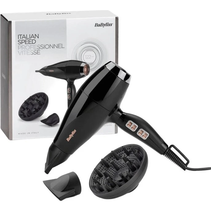 Secador Babyliss 6716De Air Power 2300W con Difusor