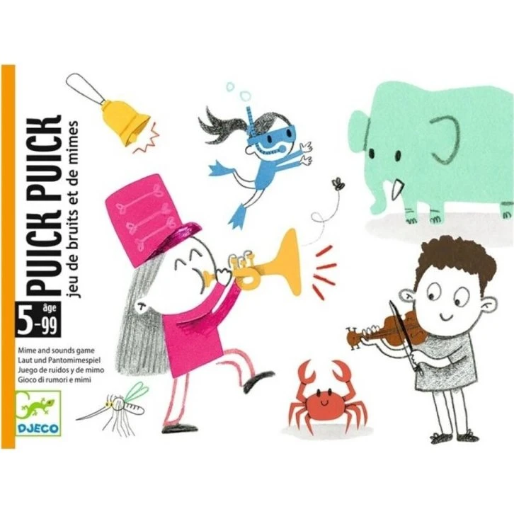 Cartas Puick Puick - Juego de Cartas para Niños y Familia