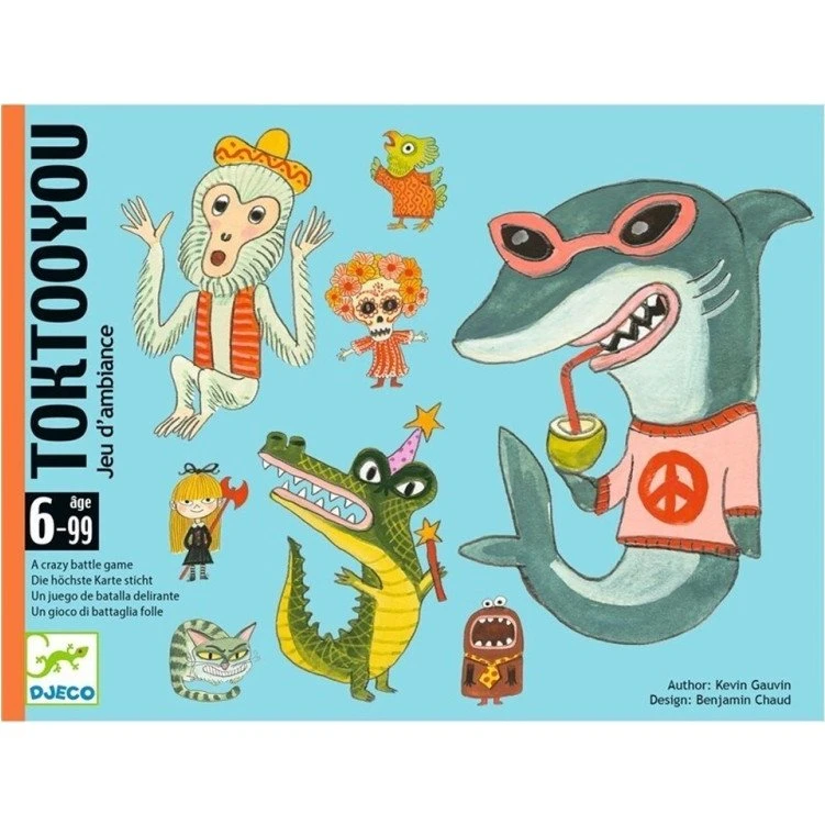 Cartas Toktooyou - Juego de cartas interactivo para niños y familia