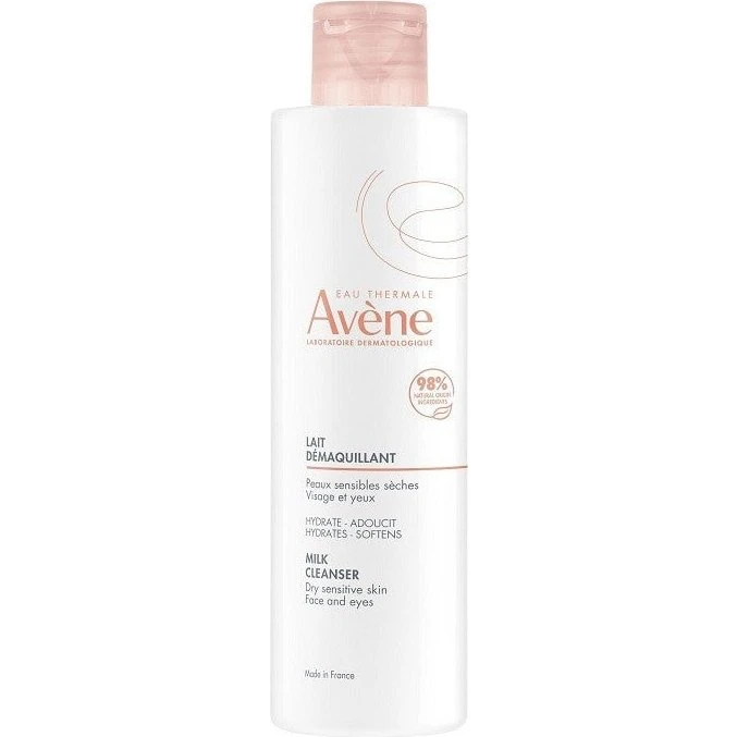 AVÈNE Leche Limpiadora Desmaquillante Piel Sensible 200ml
