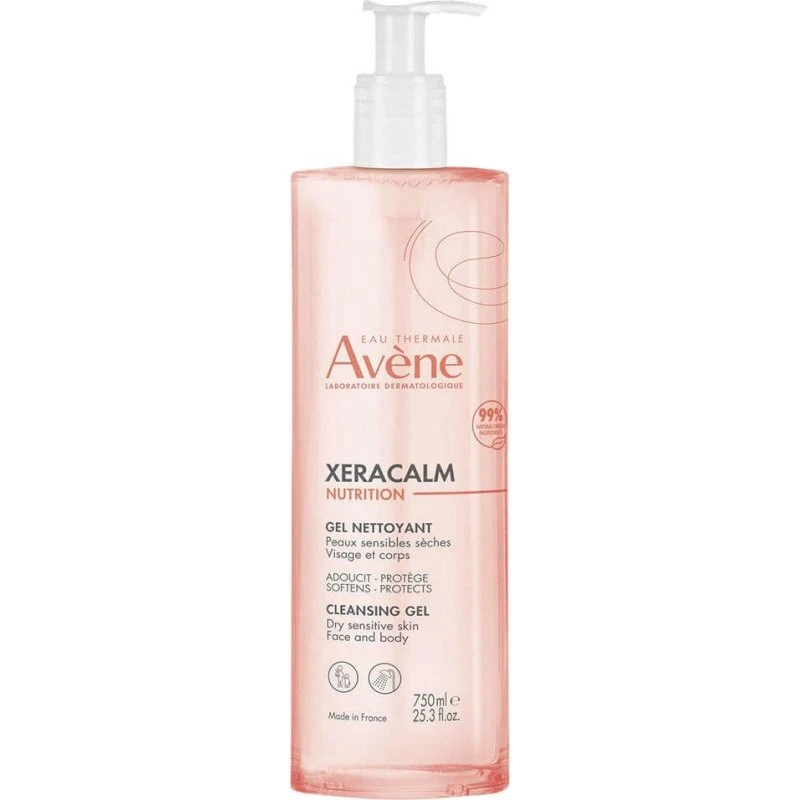 Avène Xeracalm Gel Limpiador Nutritivo 750ml