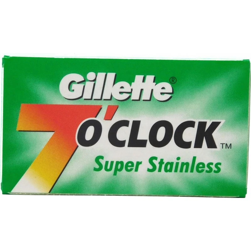 Gillette 7 O'Clock Super Stainless X5 Verde