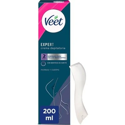 Veet Expert Crema Depilatoria Cuerpo y Piernas 200 ml