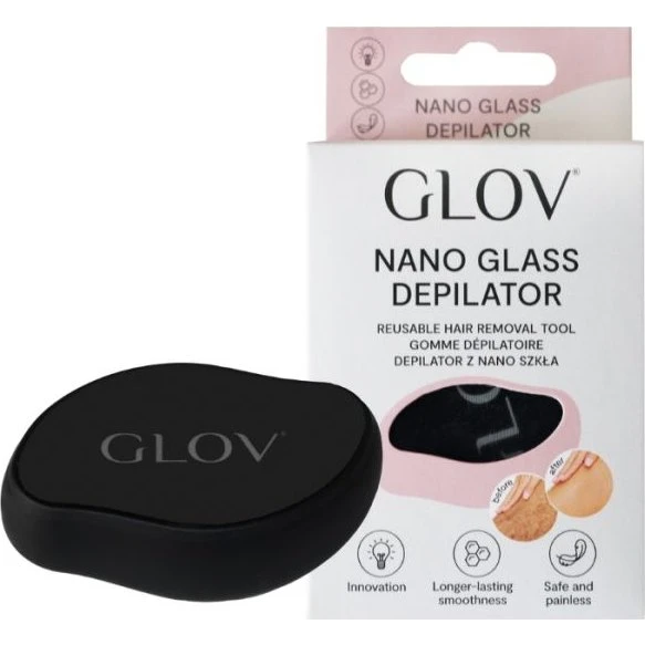 GLOV Nano Glass Depilator Black