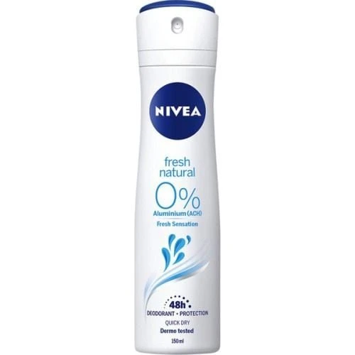 Nivea Fresh Natural Spray Sin Aluminio 150 ml