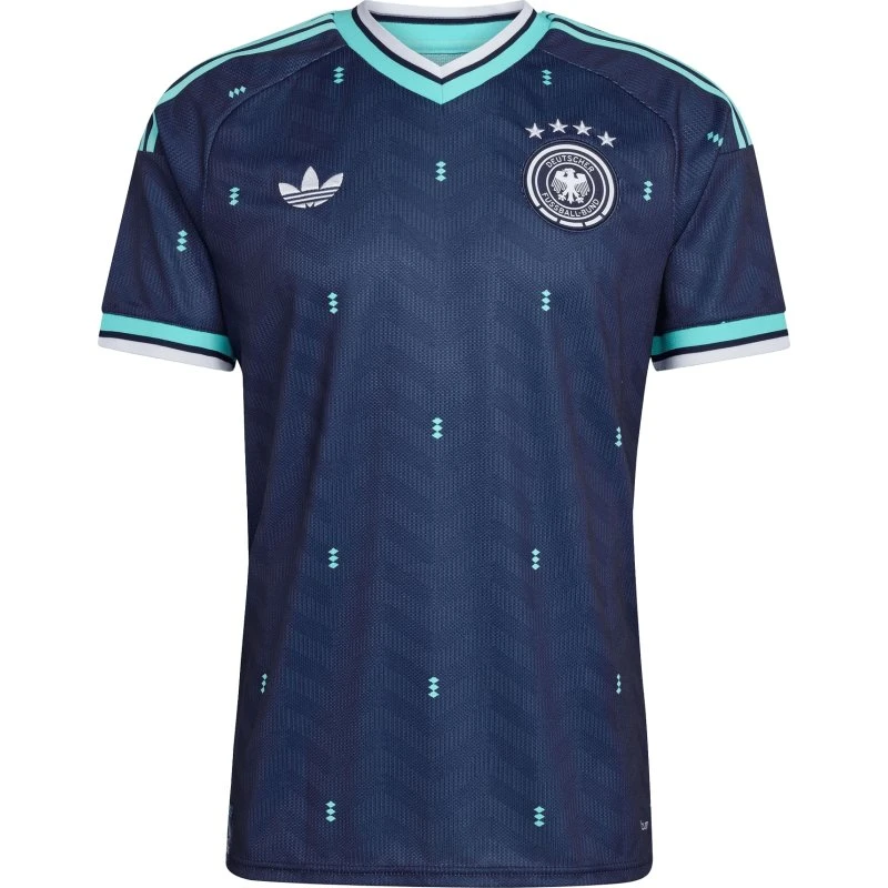 Camiseta de Fútbol adidas Alemania A Jsy Hombre Azul Marino