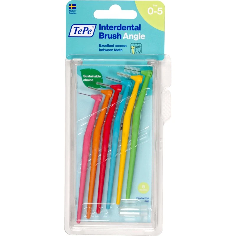 TePe Cepillo Interdental Angulado ISO 0-5