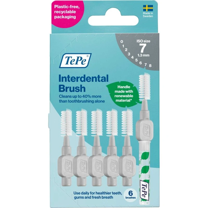 TePe Cepillo Interdental ISO 7 1,3mm Gris