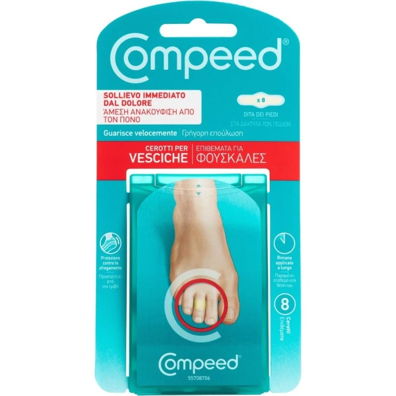 Compeed Toe Blisters 8 Plasters