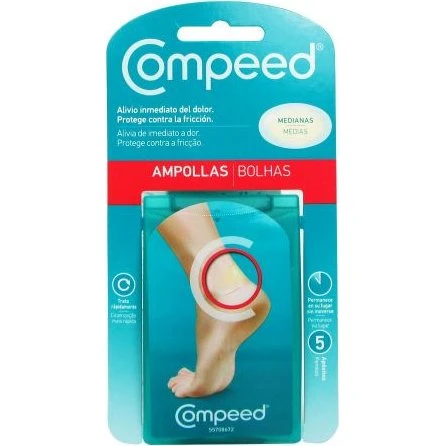 Compeed Apósitos Ampollas Medianos 5 Unidades