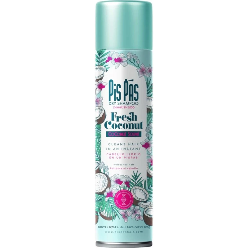 Pis Pas Champú en Seco Coco 200ml