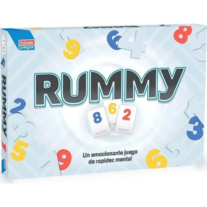 Falomir Rummy Junior Juego de Mesa Clásico