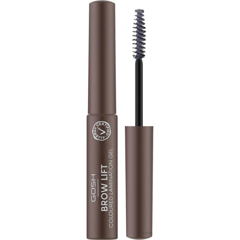 Gosh Gel Laminador de Cejas 002 Marrón Oscuro, 6 ml