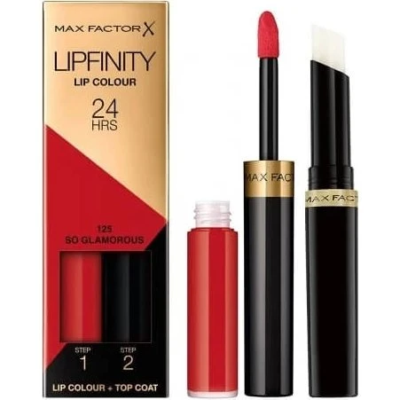 Max Factor Lipfinity Labial Líquido Bifásico 125 So Glamorous