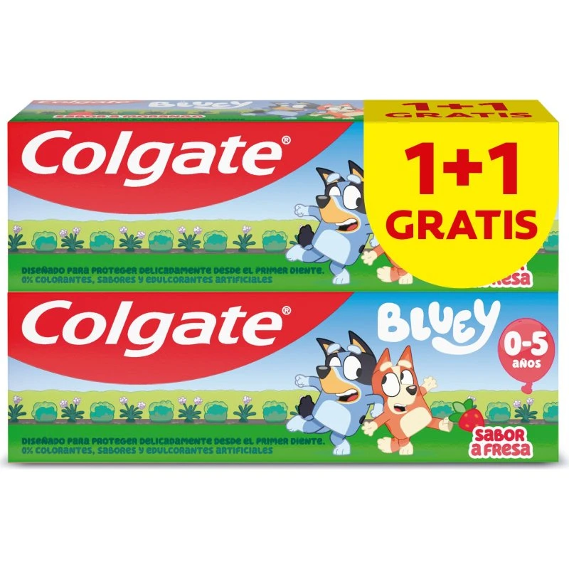 Colgate First Smiles Fresa 0-5 Años 2x50 ml