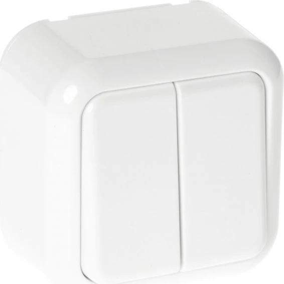 FABRILAMP Ancient Doble 2 Teclas Blanco
