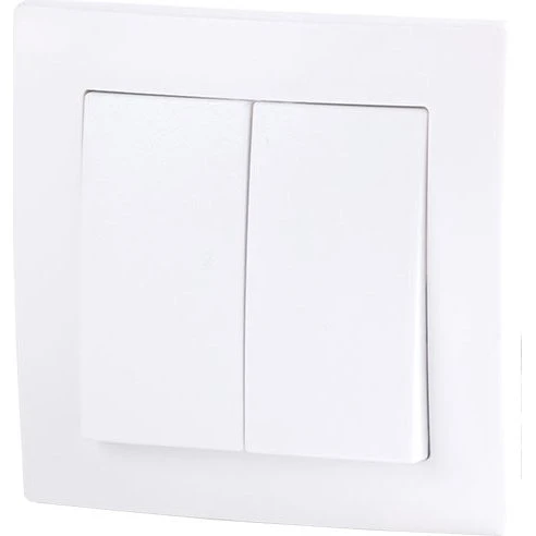 Schneider Electric Interruptor Doble 10A 250V Blanco