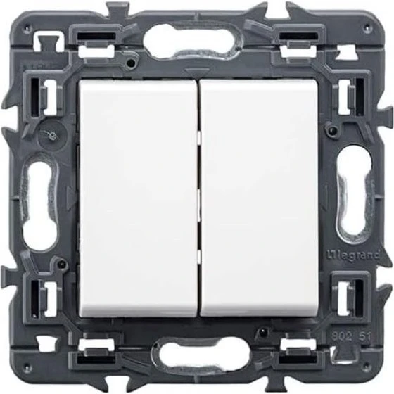 Legrand Valena Next Doble Conmutador 10A Dark