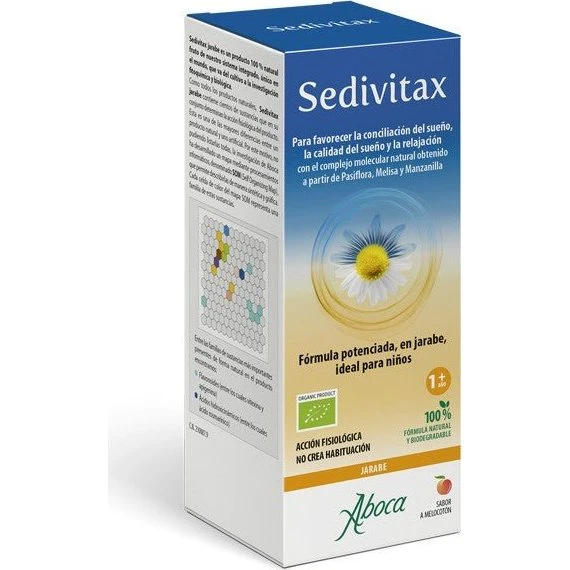 Aboca Sedivitax Jarabe 220 g Sabor Melocotón