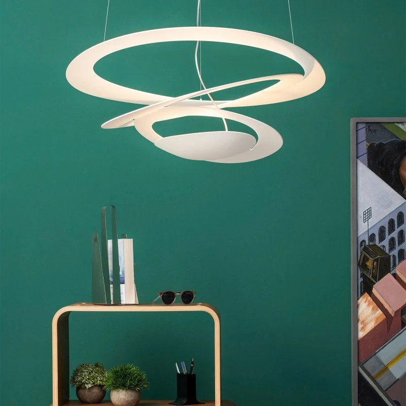 Artemide Pirce Mini Lámpara Colgante Blanca 67 x 69 cm