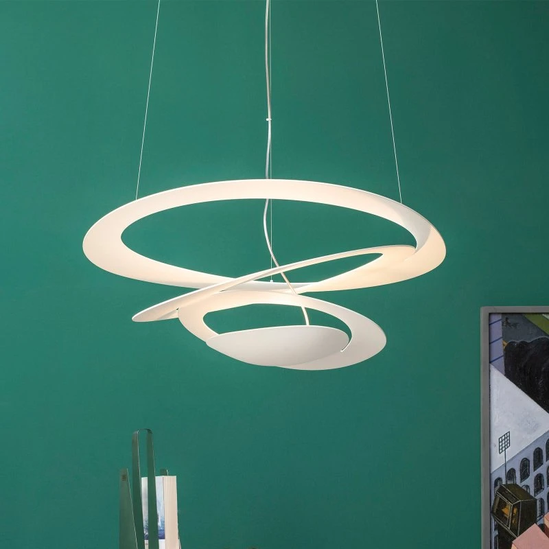 Artemide Lámpara Colgante Pirce - Diseño de Espiral en Metal