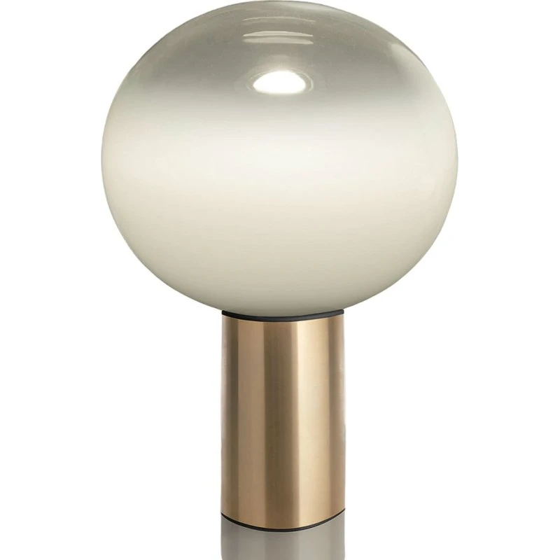 Artemide Lámpara de Sobremesa Laguna 26 - Vidrio y Oro