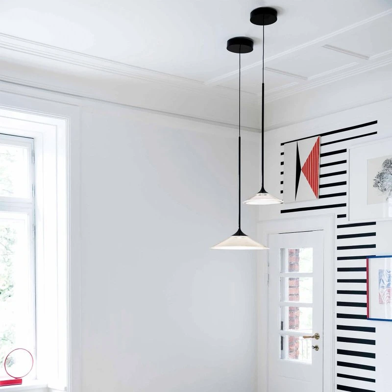 Artemide Orsa LED 35 Lámpara Colgante Negra