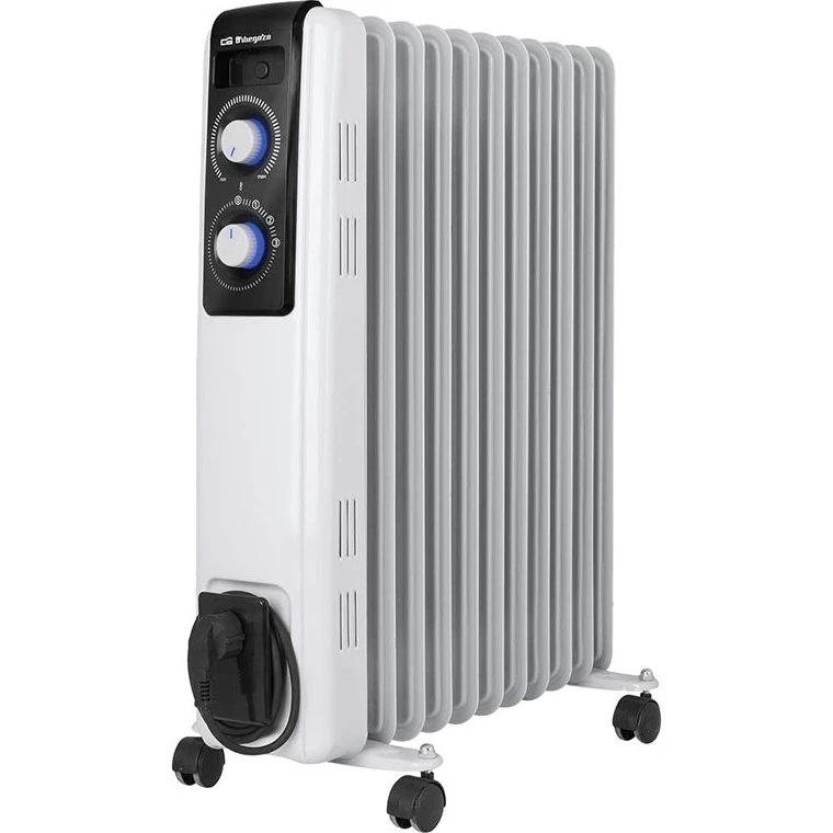 Orbegozo RF2500 Radiador Aceite 2500W 11 Elementos Blanco